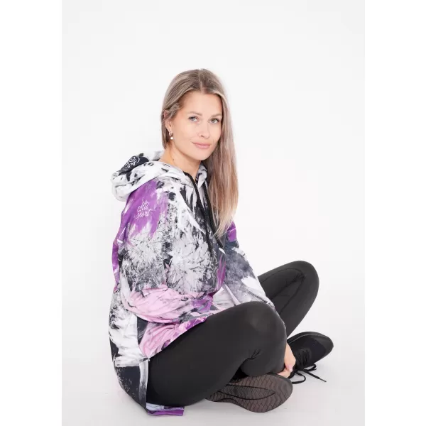  Hanorac prelungit funcțional pentru femei premium ALTISPORT VOJ/ALW016MI03 VIOLET 