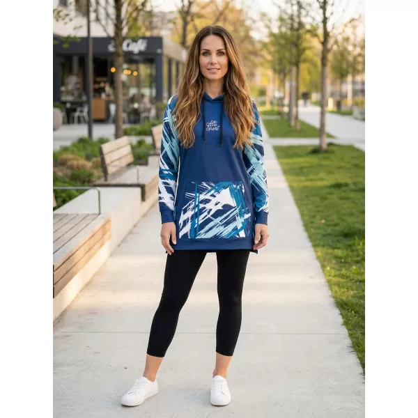  Hanorac prelungit funcțional pentru femei premium ALTISPORT VOJ/ALW039MI03 OBICEIURI 