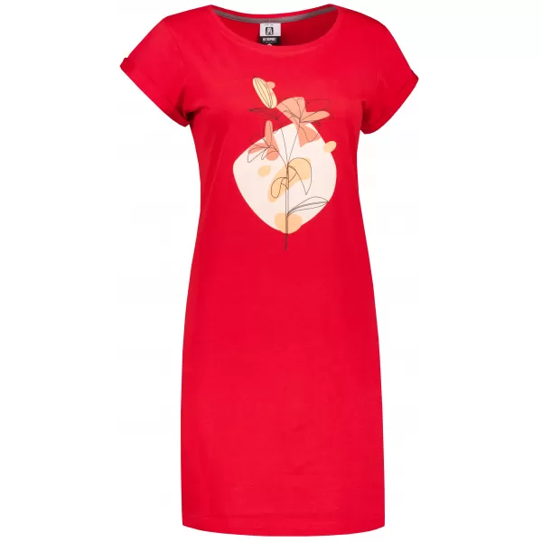  Tricou/rochie extinsă pentru femei ALTISPORT ALW187178 ROŞU 