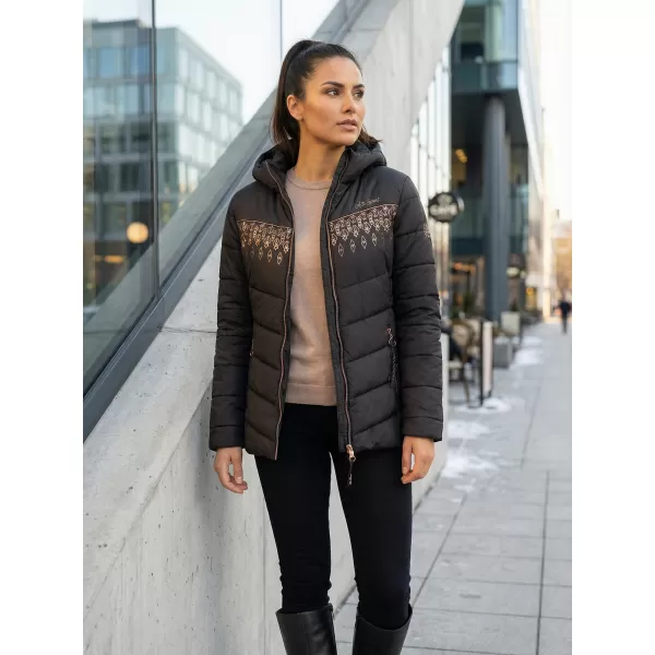  Geaca de dama ALTISPORT DELSY NEGRU 