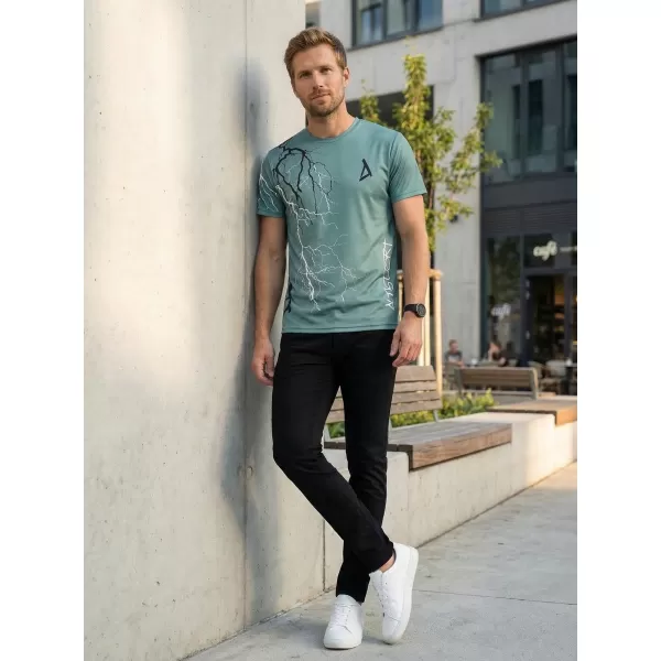 Tricou funcțional premium pentru bărbați ALTISPORT VOJ/ALM004TR01 KAKI/MILITAR 