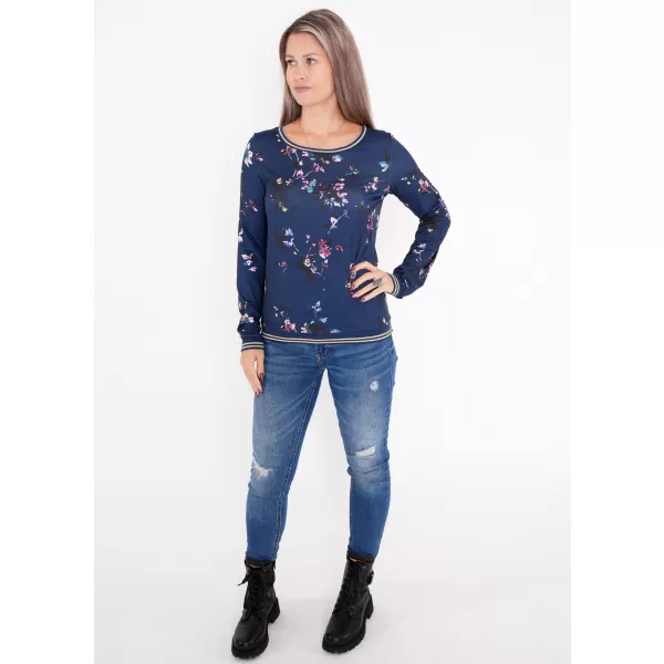  Tricou pentru femei ALTISPORT DEVANA ALBASTRU INCHIS 
