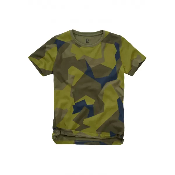 Tricou băieți BRANDIT T BD6017 CAMUFLAJ SUEDEZ 
