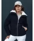 Geacă pentru femei DSTREET TRENDYGLAM TY4357 NEGRU
