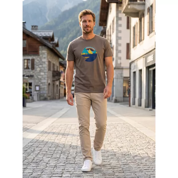  Tricou pentru bărbați ALTISPORT ALM186129 ARDEZIE ÎNTUNECATĂ 