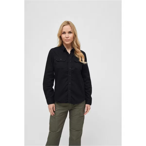  Cămaşă BRANDIT BD9618 NEGRU 