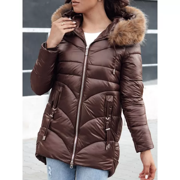  Geacă pentru doamne DSTREET WINTERCHIC CARAMEL 