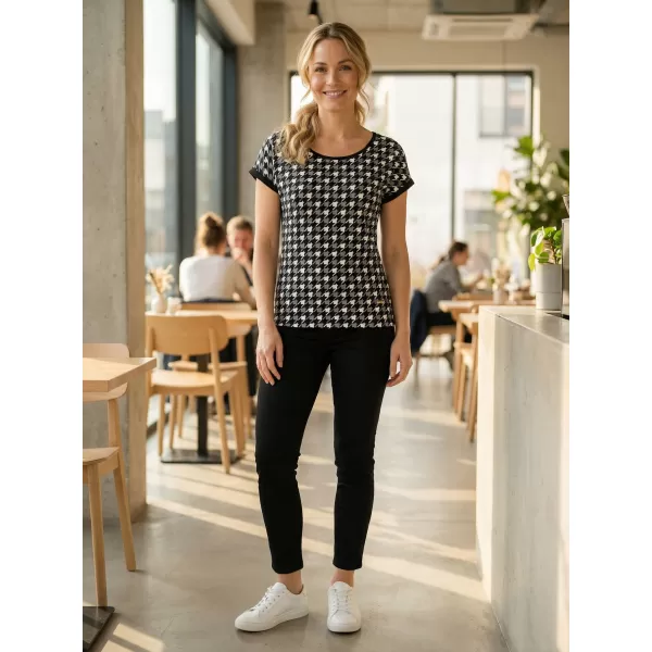  Tricou pentru femei ALTISPORT DORIA NEGRU 