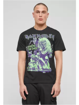 Cămaşă BRANDIT IRON MAIDEN BD61050 NEGRU