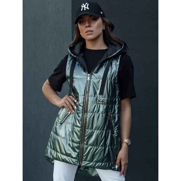  Vestă DSTREET PIXIECODE TY4445 VERDE 