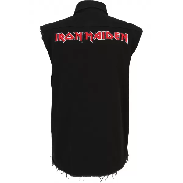  Cămaşă BRANDIT IRON MAIDEN BD61043 NEGRU 
