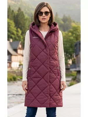 Vesta de dama ALTISPORT DANIELA BURGUNDIA