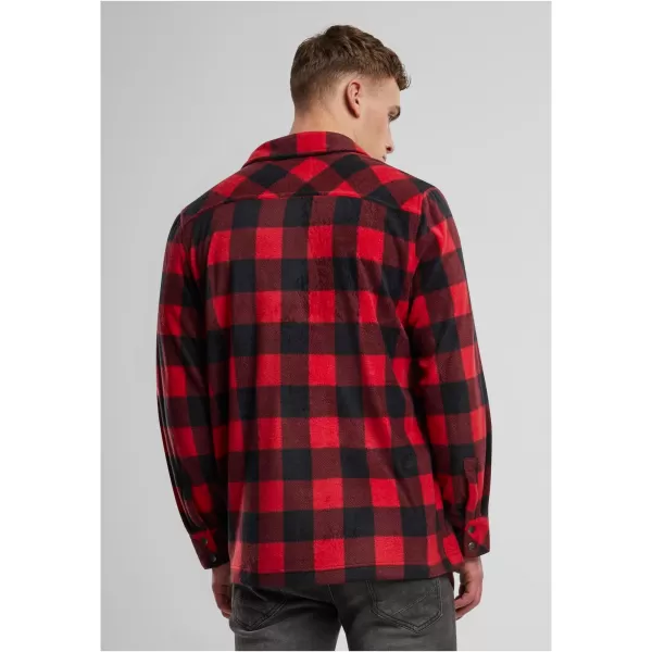  Cămaşă BRANDIT BD9720 ROȘU/NEGRU 