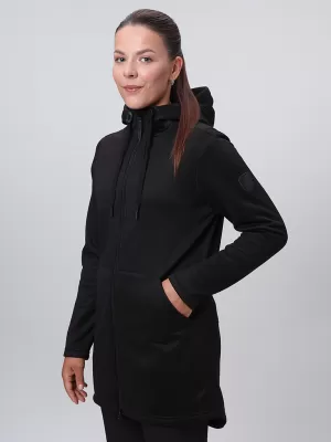 Hanorac sport de damă LOAP GALVA NEGRU
