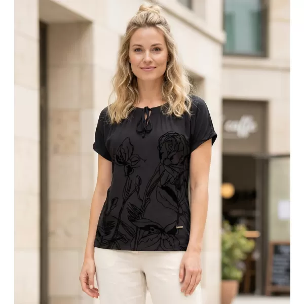  Tricou pentru femei ALTISPORT DEBBI NEGRU 