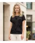 Tricou pentru femei ALTISPORT DEBBI NEGRU