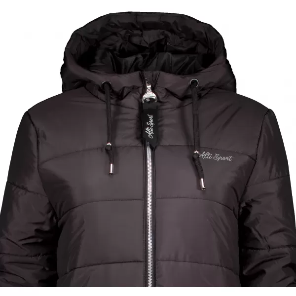  Palton de femei ALTISPORT DALENA NEGRU 