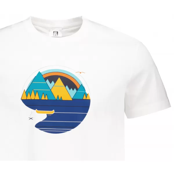  Tricou pentru bărbați ALTISPORT ALM186129 ALB 