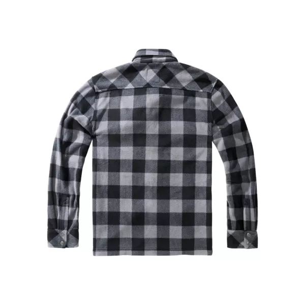  Cămaşă BRANDIT BD9720 NEGRU/GRI 