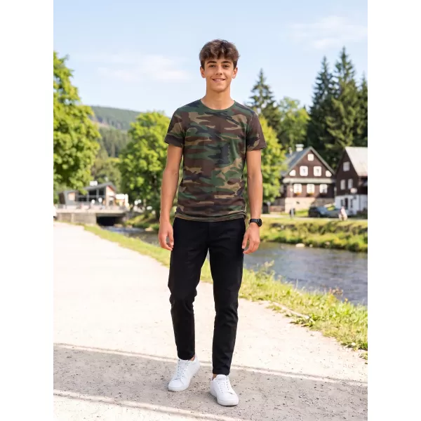  Tricou băieți BRANDIT T BD6017 PĂDURE 