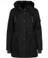 Parka de damă BRANDIT BD33122 NEGRU