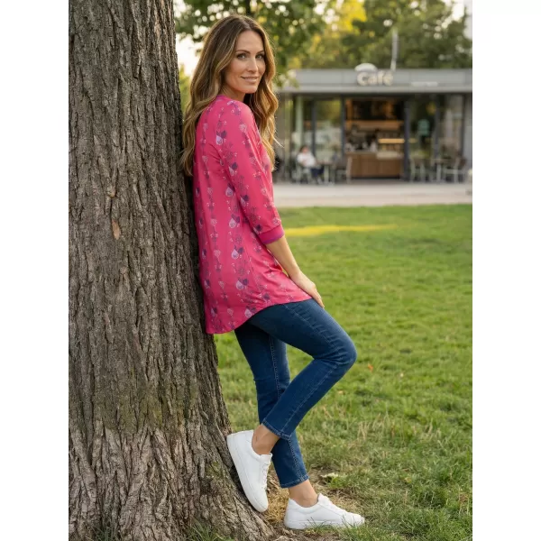  Tricou pentru femei KIXMI TRISHA ROZ 