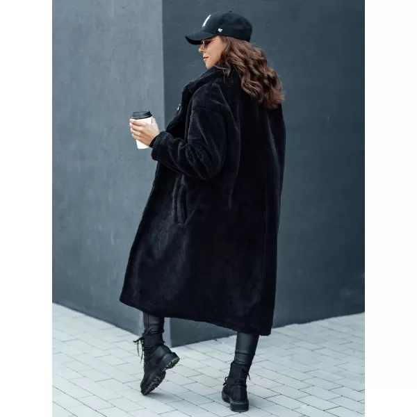  Haină de iarnă DSTREET GLAMFUR NEGRU 