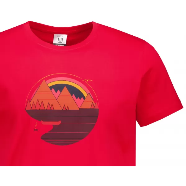  Tricou pentru bărbați ALTISPORT ALM186129 ROŞU 