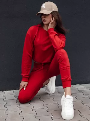 Panoul pentru doamne DSTREET CASUALVIBE ROȘU ÎNCHIS