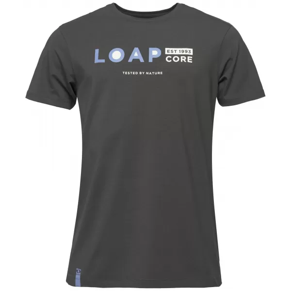  Tricou pentru bărbați LOAP ALHON GRI ÎNCHIS 