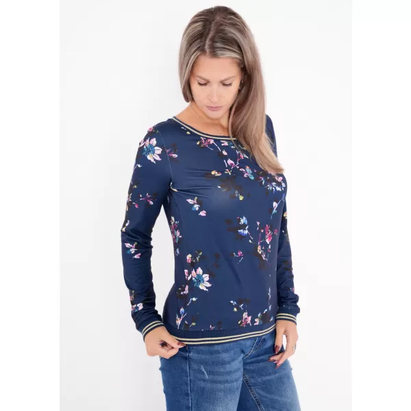  Tricou pentru femei ALTISPORT DEVANA ALBASTRU INCHIS 