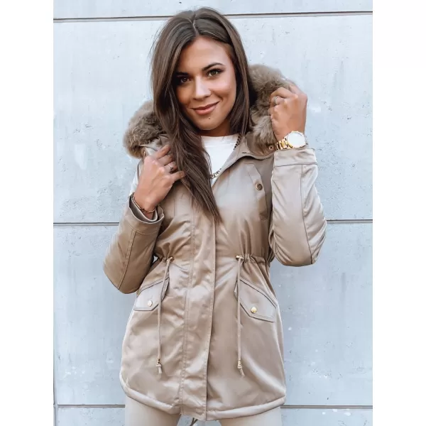  Geacă pentru femei DSTREET GODDESS BEJ 