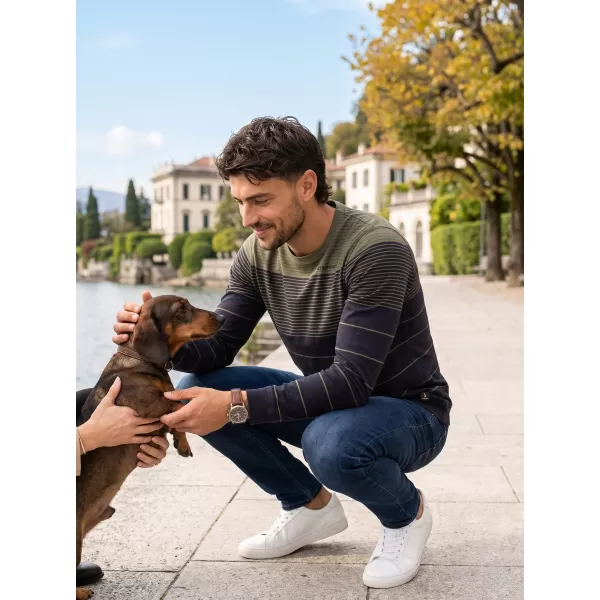  Tricou pentru bărbați ALTISPORT DAIRUS KAKI 