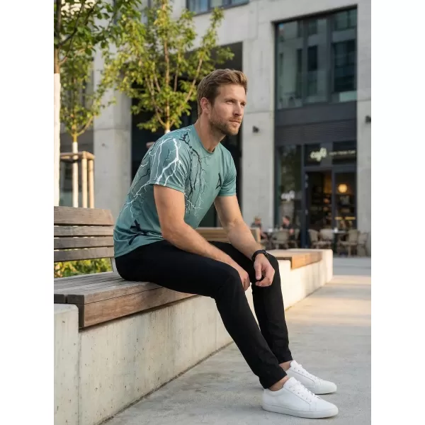  Tricou funcțional premium pentru bărbați ALTISPORT VOJ/ALM004TR01 KAKI/MILITAR 