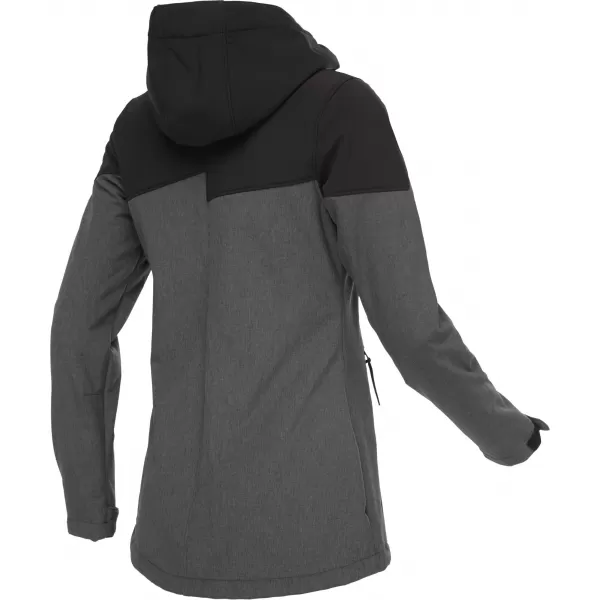  Jachetă softshell pentru femei LOAP LUDYSA GRI ÎNCHIS 