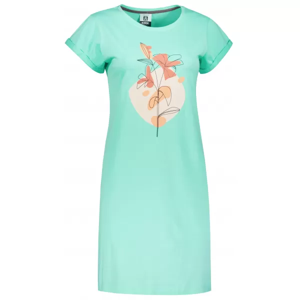  Tricou/rochie extinsă pentru femei ALTISPORT ALW187178 MENTĂ 