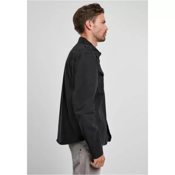  Cămaşă BRANDIT VINTAGE BD9373 NEGRU 
