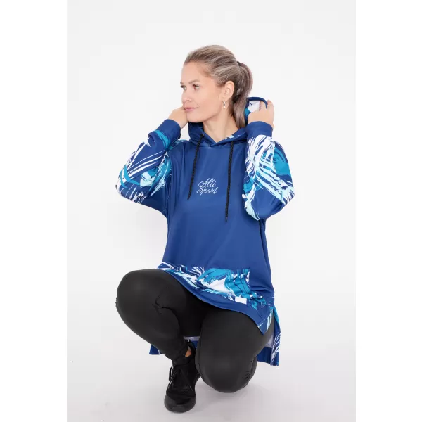  Hanorac prelungit funcțional pentru femei premium ALTISPORT VOJ/ALW039MI03 OBICEIURI 