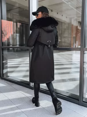 Haină de iarnă DSTREET LUSTER NEGRU