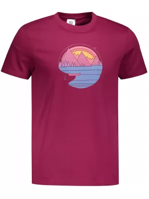 Tricou pentru bărbați ALTISPORT ALM186129 FUCSIE