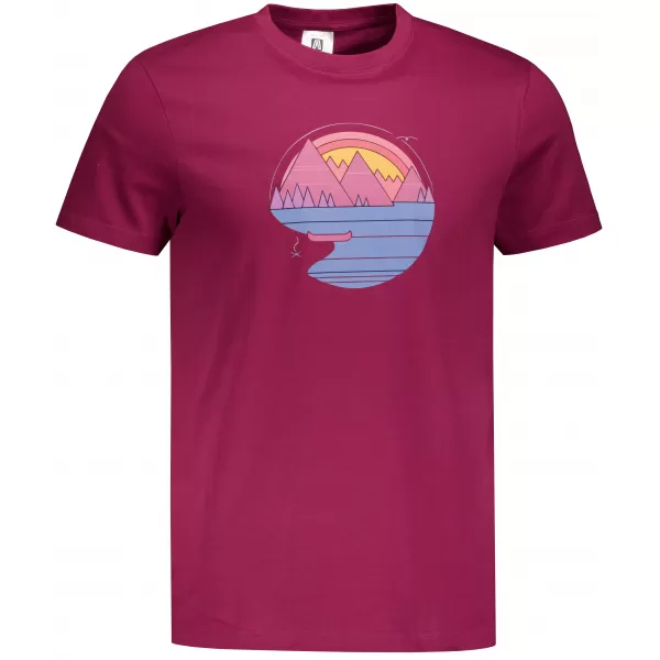  Tricou pentru bărbați ALTISPORT ALM186129 FUCSIE 
