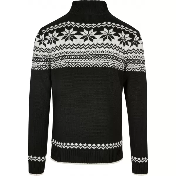  Panoul pentru bărbați BRANDIT CARDIGAN NORWEGER BD5030 NEGRU 
