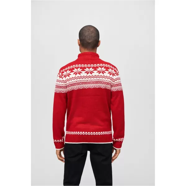  Panoul pentru bărbați BRANDIT CARDIGAN NORWEGER BD5030 ROŞU 
