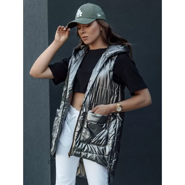  Vestă DSTREET JESS TY4446 GRI ÎNCHIS 