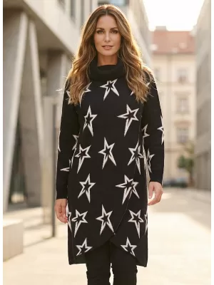 Pulover de dama KIXMI TONYA NEGRU