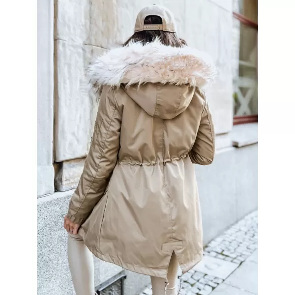  Geacă pentru doamne DSTREET GARNET TY3946 BEJ 
