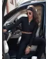 Doamne DSTREET PANAMERA II NEGRU