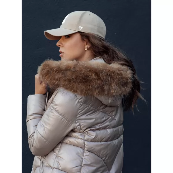  Geacă pentru doamne DSTREET WINTERCHIC CARAMEL 