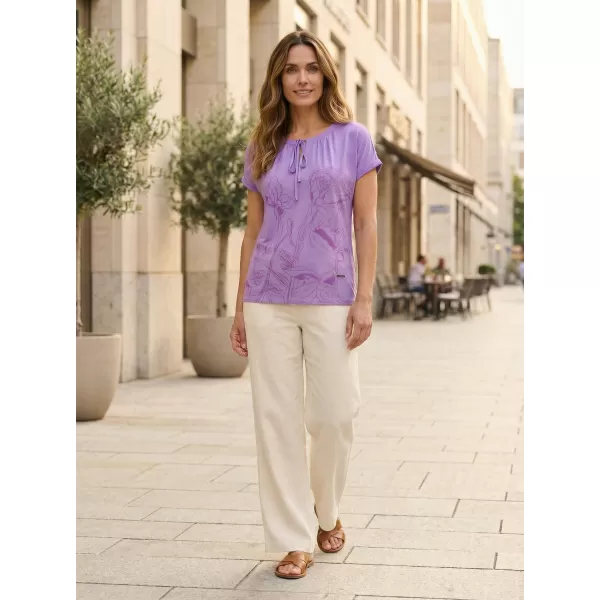  Tricou pentru femei ALTISPORT DEBBI VIOLET 