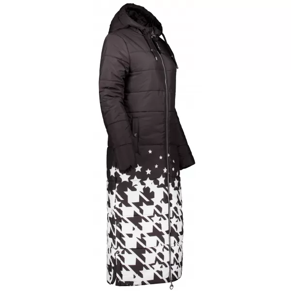  Palton de femei ALTISPORT DALENA NEGRU 